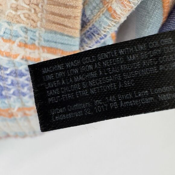 Anthropologie Shorts Womens‎ Small Blue Striped Smocked Beachy Boho Resort Comfy - Picture 11 of 14